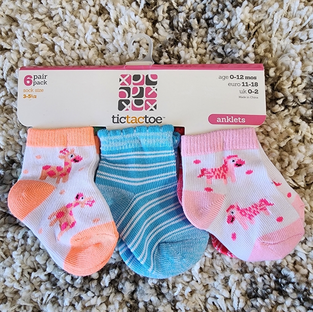 Tic Tac Toe Anklet Socks!